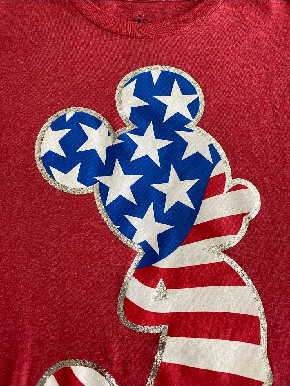 Disney Parks Mickey Mouse America tshirt - Picture 2 of 5